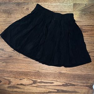 O/s Brandy Melville black knit skirt